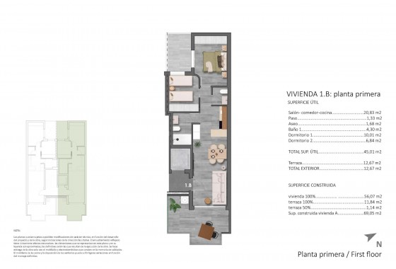 Nouvelle construction - Appartement - Pilar de la Horadada - Torre de la Horadada